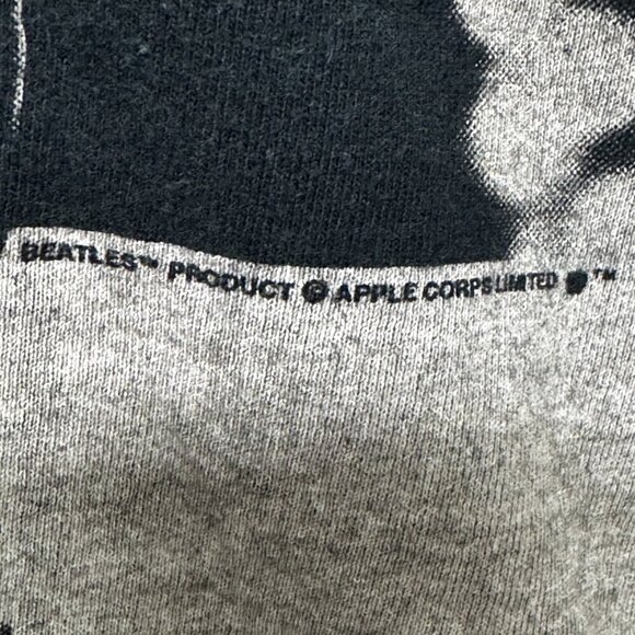 Vintage The Beatles All Over Print Shirt XL Apple Corps USA Single Stitch 90s - Picture 5 of 10